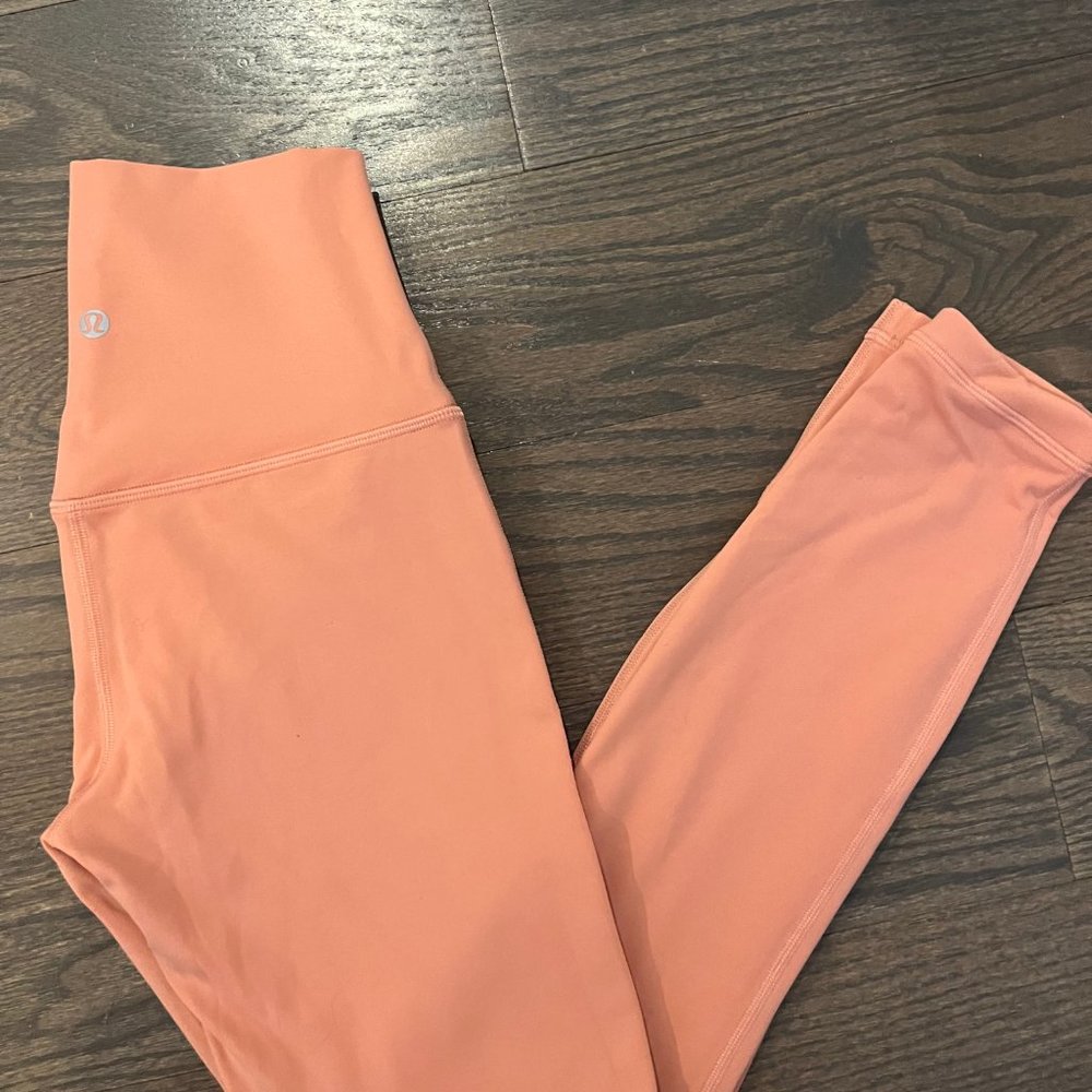 Lululemon Align High-Rise Pant 25" - Pink Savannah
